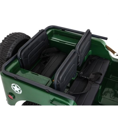 Jeep Wojskowy Retro na Akumulator 4x4 24V JH-101.24V